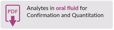 Analytes for Oral Fluid 