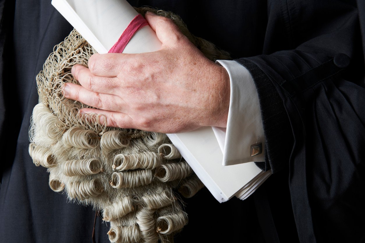 An image of a judge in the family court